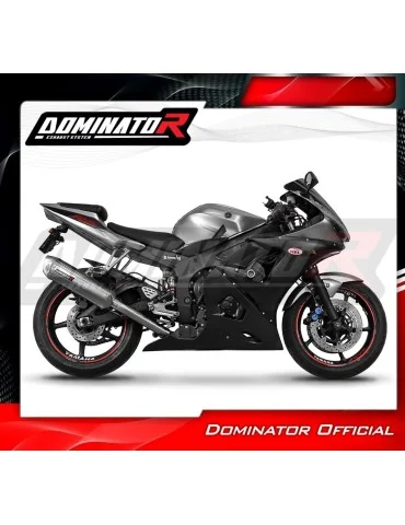 Silencieux slip-on Dominator S6 pour Yamaha YZF R6 (2003-2005)