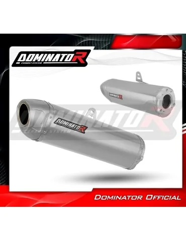 Silencieux bolt-on Dominator S6 pour Suzuki GSXR 750 K1-K5 (2001-2005)