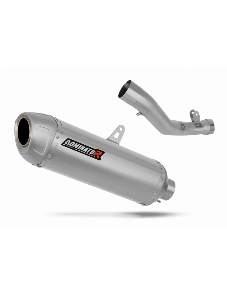 Silencieux slip-on Dominator S6 pour Suzuki GSXR 1000 K9 L0 L1 côté droit (2009-2011)