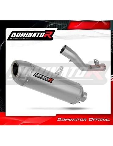 Silencieux slip-on Dominator S6 pour Suzuki GSXR 1000 K9 L0 L1 côté droit (2009-2011)