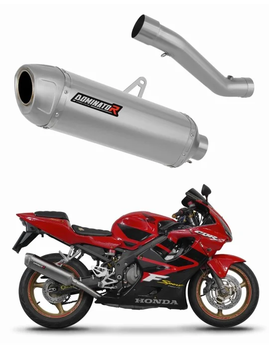 Silencieux slip-on Dominator S6 pour Honda CBR 600 F4i Sport (2001-2006)