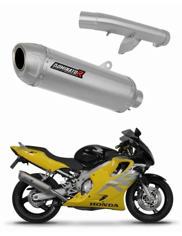 Silencieux slip-on Dominator S6 pour Honda CBR 600 F4 (1999-2000)