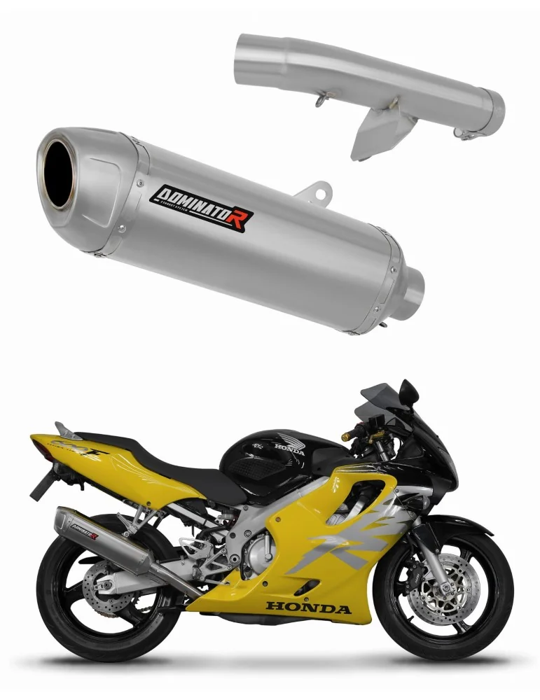 Silencieux slip-on Dominator S6 pour Honda CBR 600 F4 (1999-2000)