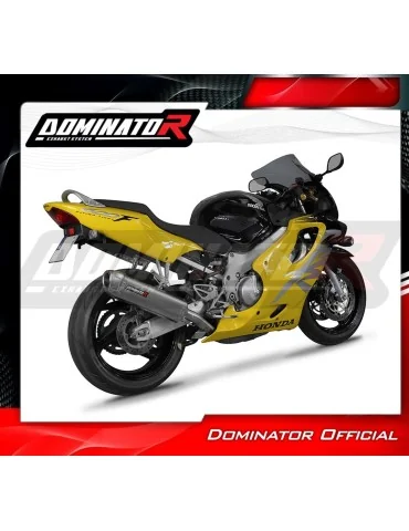 Silencieux slip-on Dominator S6 pour Honda CBR 600 F4 (1999-2000)