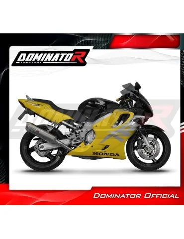 Silencieux slip-on Dominator S6 pour Honda CBR 600 F4 (1999-2000)