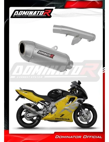 Silencieux slip-on Dominator S6 pour Honda CBR 600 F4 shorty (1999-2000)