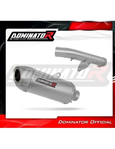 Silencieux slip-on Dominator S6 pour Honda CBR 600 F4 shorty (1999-2000)