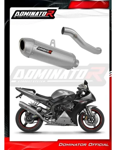 Silencieux slip-on Dominator S6 pour Yamaha YZF R1 1000 RN09 (2002-2003)