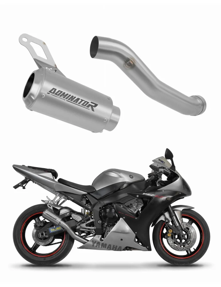 Silencieux slip-on Dominator GPS pour Yamaha YZF R1 1000 RN09 (2002-2003)