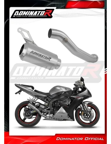 Silencieux slip-on Dominator GPS pour Yamaha YZF R1 1000 RN09 (2002-2003)
