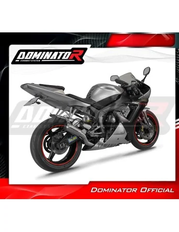 Silencieux slip-on Dominator GPS pour Yamaha YZF R1 1000 RN09 (2002-2003)