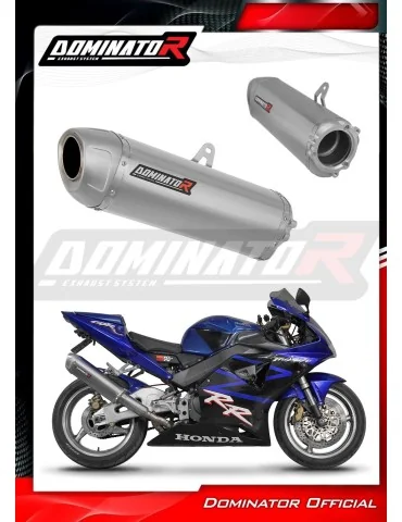Silencieux bolt-on Dominator S6 pour Honda CBR 954 (2002-2003)