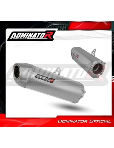 Silencieux bolt-on Dominator S6 pour Honda CBR 954 (2002-2003)
