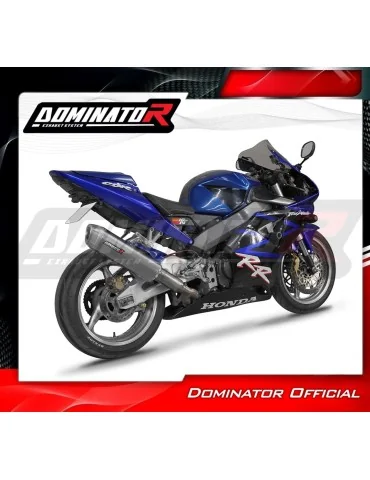 Silencieux bolt-on Dominator S6 pour Honda CBR 954 (2002-2003)