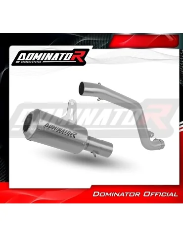 Silencieux slip-on Dominator GPS pour Kawasaki ZX10R (2006-2007) - réf. KA090DCSAT