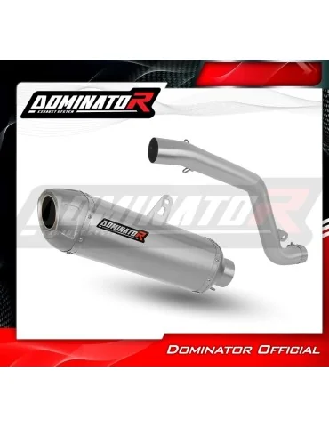 Silencieux slip-on Dominator S6 pour Kawasaki ZX10R (2006-2007) - réf. KA090DS6SAT