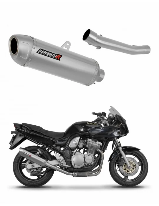 Silencieux slip-on Dominator S6 pour Suzuki GSF Bandit N / S 600 (1995-1999)