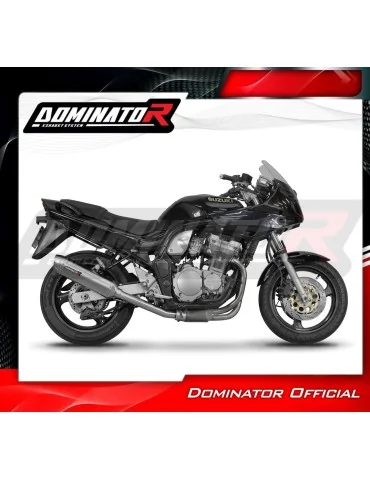Silencieux slip-on Dominator S6 pour Suzuki GSF Bandit N / S 600 (1995-1999)