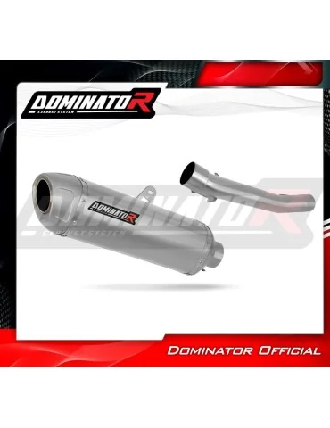 Silencieux slip-on Dominator S6 pour Suzuki GSF Bandit 600 (2000-2004)