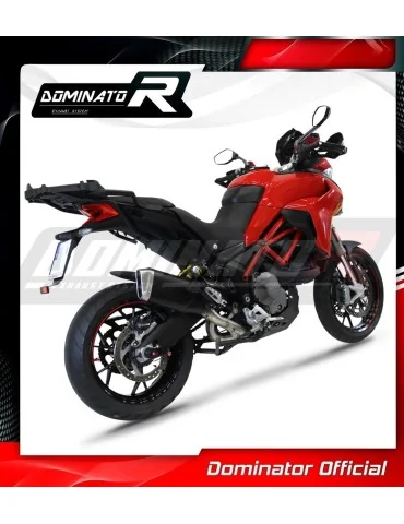 Tube central de liaison inox Dominator pour Ducati Multistrada 950 / 950 S (2017-2020)