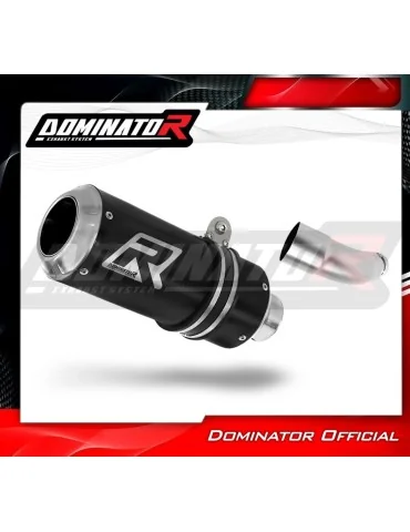 Silencieux slip-on Dominator GP Noir pour Yamaha MT 03 (2017-2019)