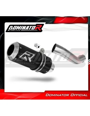 Silencieux slip-on Dominator GP Noir pour Triumph Tiger Sport 1050 (2013-2015)