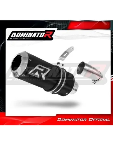 Silencieux slip-on Dominator GP Noir pour Suzuki GSXR 1000 L7 (2017-2020)