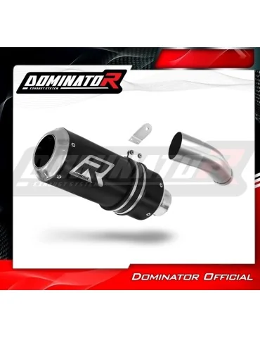 Silencieux slip-on Dominator GP Noir pour Suzuki GSX-S 750 (2017-2020)
