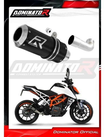 Silencieux slip-on Dominator GP Noir pour KTM 390 Duke (2017-2020)