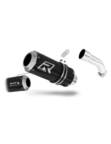 Silencieux slip-on homologué Dominator GP Noir pour Kawasaki ZX10R (2008-2010)