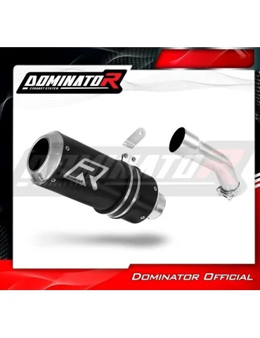Silencieux slip-on Dominator GP Noir pour Kawasaki ZX10R (2008-2010)