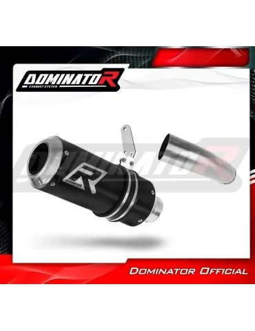 Silencieux slip-on Dominator GP Noir pour Kawasaki Versys 1000 (2019-2024)
