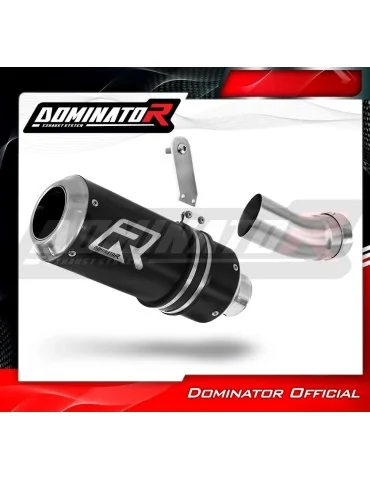Silencieux slip-on Dominator GP Noir pour Honda CBR 1000RR (2017-2024)