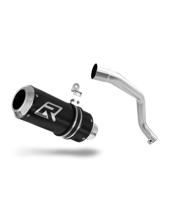 Silencieux slip-on Dominator GP Noir pour Honda CB 600F Hornet (1998-2002)