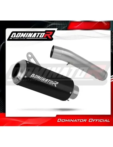 Silencieux slip-on Dominator GP Noir pour Yamaha YZF R6 (2003-2005)