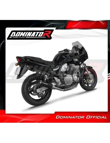 Silencieux slip-on Dominator GP Noir pour Suzuki GSF Bandit N / S 600 (1995-1999)