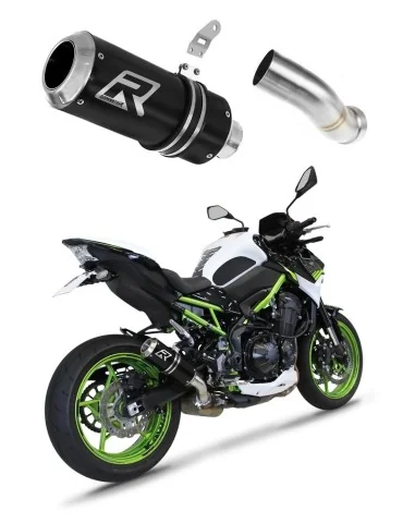 Silencieux slip-on homologué Dominator GP Noir pour Kawasaki Z 900 A2 (2020-2024)