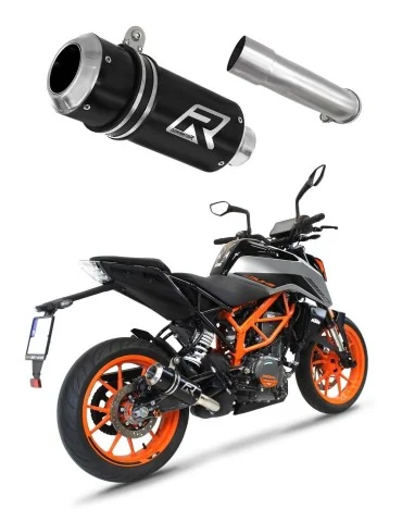 Silencieux slip-on Dominator GP Noir pour KTM 390 Duke (2021-2023)