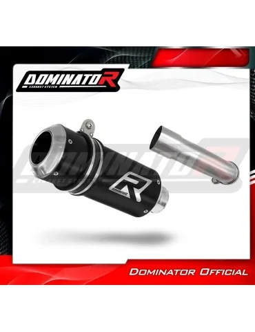 Silencieux slip-on Dominator GP Noir pour KTM 390 Duke (2021-2023)