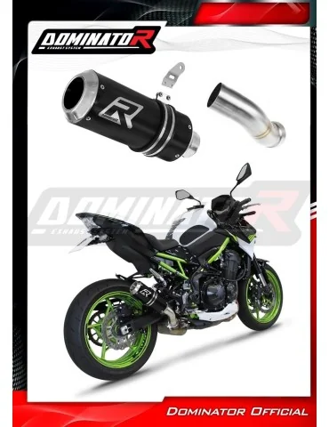 Silencieux slip-on Dominator GP Noir pour Kawasaki Z 900 (2020-2024)