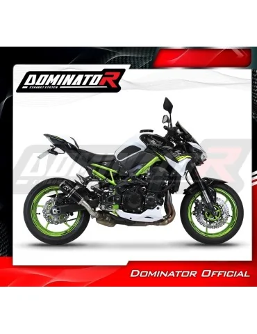 Silencieux slip-on homologué Dominator GP Noir pour Kawasaki Z 900 (2020-2024)