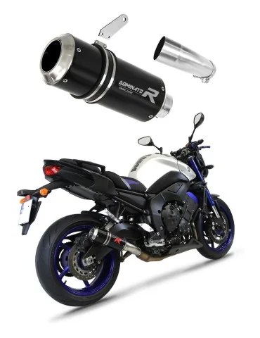 Silencieux slip-on Dominator GP Noir pour Yamaha FZ8 Fazer (2010-2016)