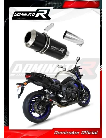 Silencieux slip-on Dominator GP Noir pour Yamaha FZ8 Fazer (2010-2016)