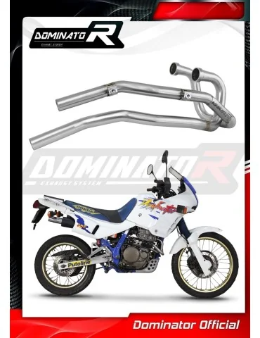 Collecteur d'échappement inox Dominator pour Honda NX 650 Dominator RD02 (1988-1994)