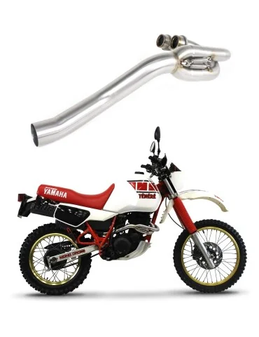 Collecteur d'échappement inox Dominator pour Yamaha XT 600 Tenere (1987-1989)