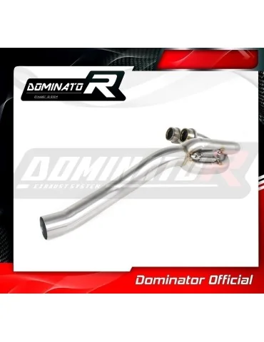 Collecteur d'échappement inox Dominator pour Yamaha XT 600 Tenere (1987-1989)