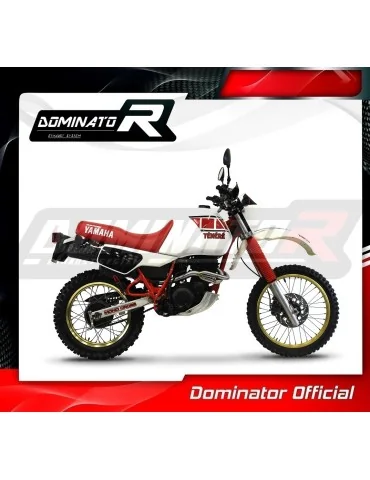 Collecteur d'échappement inox Dominator pour Yamaha XT 600 Tenere (1987-1989)