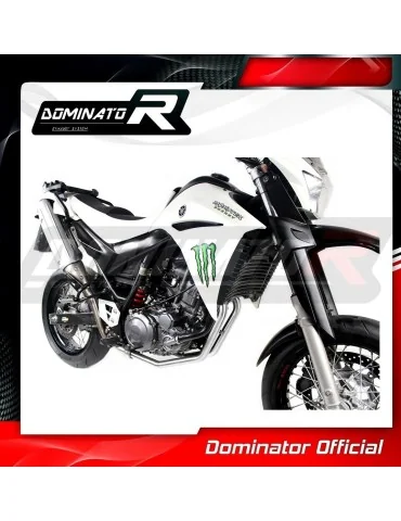 Coude de collecteur d'échappement Dominator pour Yamaha XT 660 R (2004-2016)