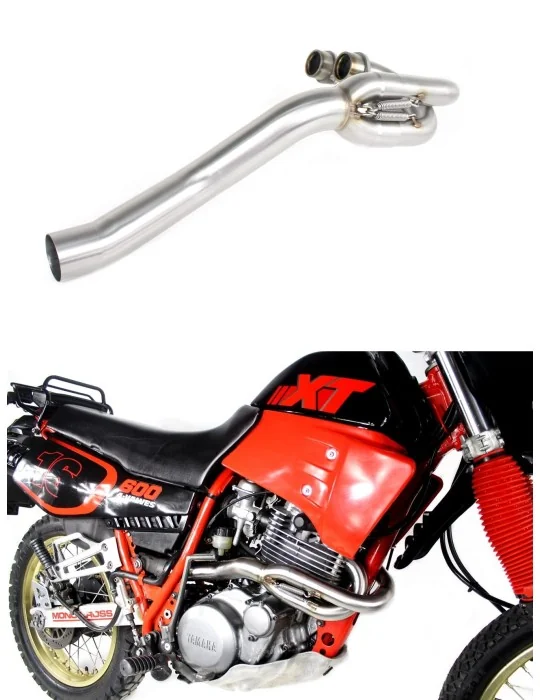 Collecteur d'échappement Dominator pour Yamaha XT 600 2KF 2NF (1987-1989)