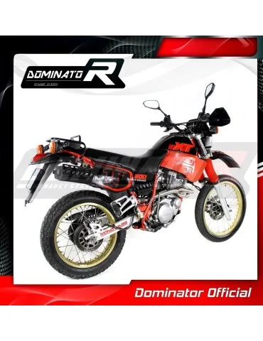 Collecteur d'échappement Dominator pour Yamaha XT 600 2KF 2NF (1987-1989)